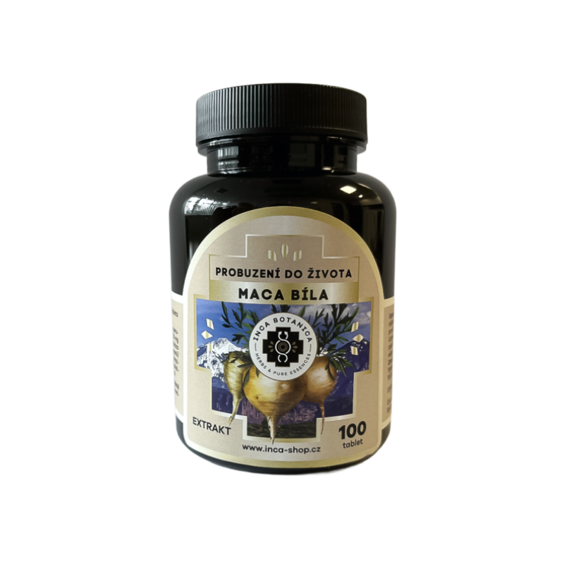 Maca biela - tablety 100 ks